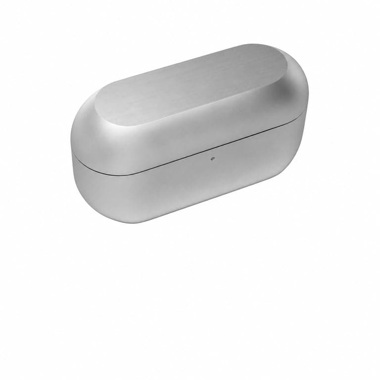 Căști wireless cu anularea zgomotului Technics EAH-AZ100E-S, Argintiu, Bluetooth — LIPSIESC DOPURILE DIN CAUCIUC!!! (stare: vezi a 2-a imagine)