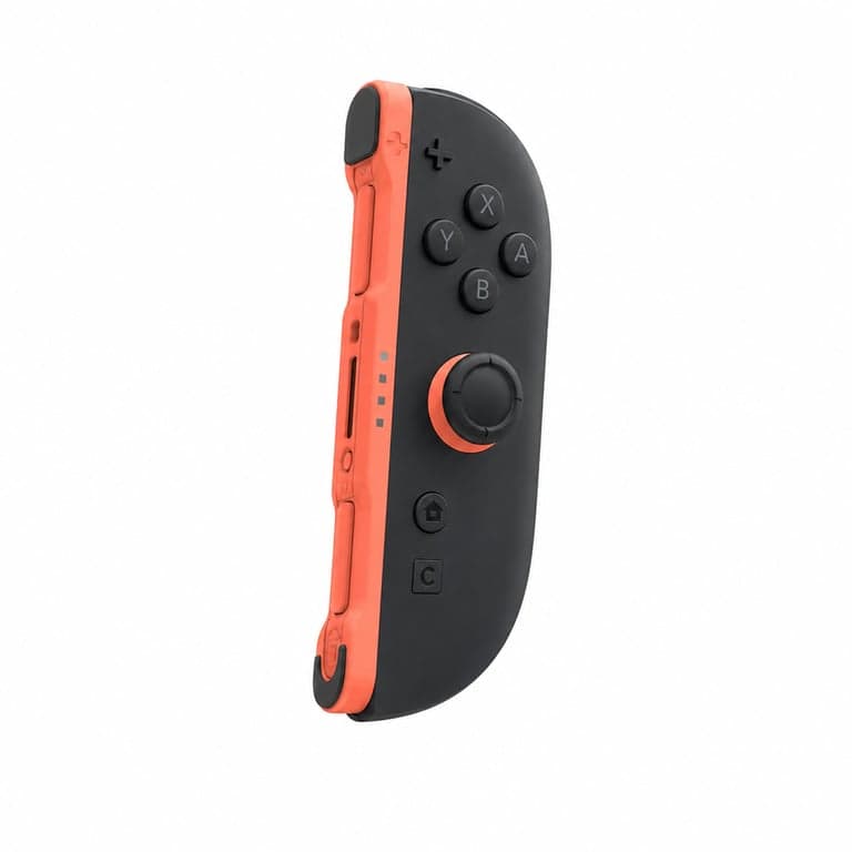 Controler Nintendo Joy-Con 2 (R) roșu deschis pentru Nintendo Switch 2 — fără curea de mână (stare: vezi a 2-a imagine)