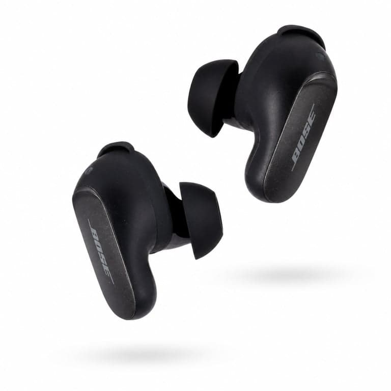 Căști wireless cu anulare a zgomotului Bose QuietComfort Ultra — defecte, funcționează parțial: butonul Bluetooth nu răspunde (stare: vezi a doua imagine)