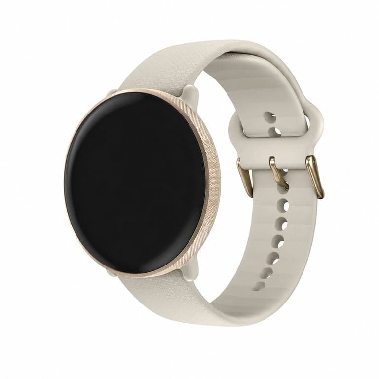 Ceas inteligent de fitness Polar Ignite 3 GPS, culoare Greige/Auriu, mărimea S-L — Produs ușor îngălbenit pe alocuri, fără încărcător inclus (stare: vezi a doua imagine)