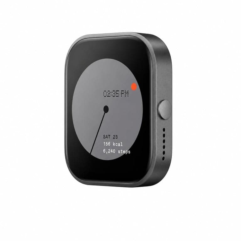 Ceas inteligent CMF by Nothing Watch Pro, ecran AMOLED de 1,96", GPS, apeluri prin Bluetooth, 340 — Cureaua nu este inclusă!!! (stare: vezi a 2-a imagine)