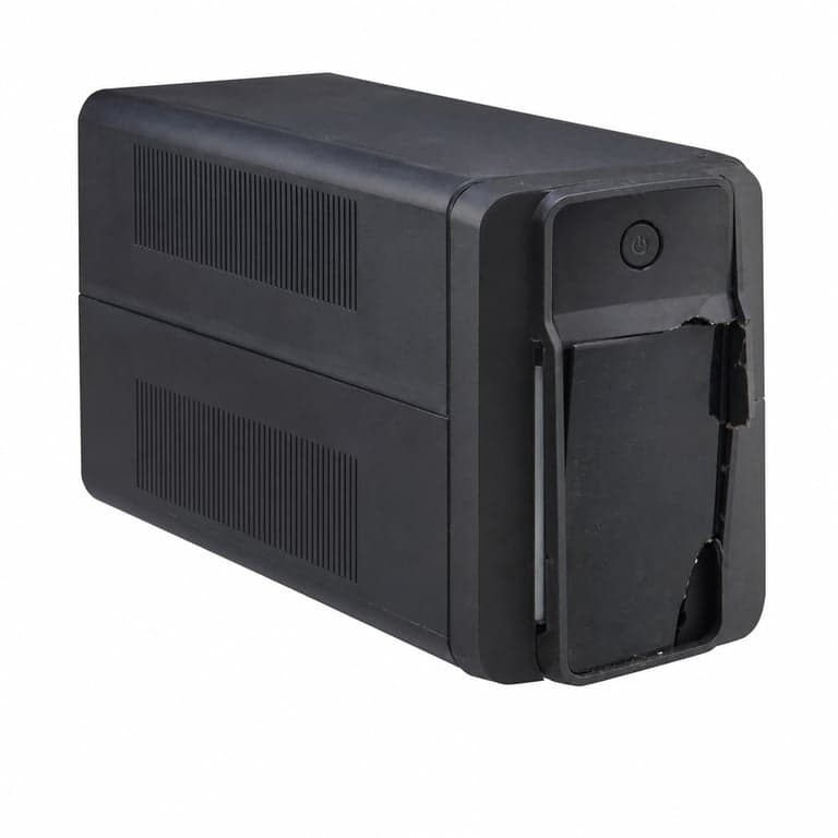UPS APC Easy UPS BVX900LI 900 VA 480 W, AVR, indicatori LED — defect — defect, pentru piese: rupt (stare: vezi a 2-a imagine)