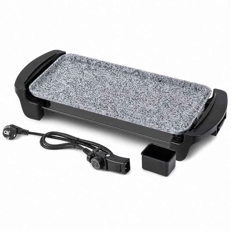 Grătar electric Cecotec Rock&Water 2000, înveliș de piatră RockStone — defect, pentru piese: nu pornește (stare: vezi imaginea 2)