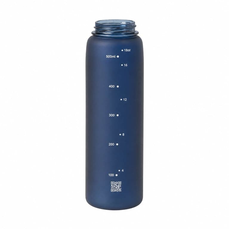 Sticlă Ion8 500 ml Albastru marin, etanșă, fără BPA, utilizabilă cu o singură mână — capacul sticlei nu este inclus (stare: vezi imaginea a 2-a)