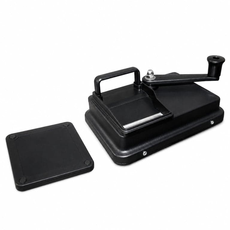 Aparat de umplut țigări JIUJITSAW pentru tutun de 8 mm, cu accesorii - negru — accesorii lipsă (stare: vezi a 2-a imagine)