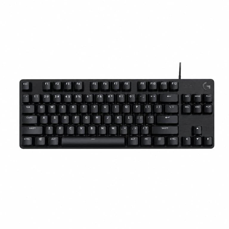 Tastatură de gaming mecanică Logitech G G413 TKL SE, negru — netestată (conector USB deformat, nu) (stare: vezi poza a 2-a)