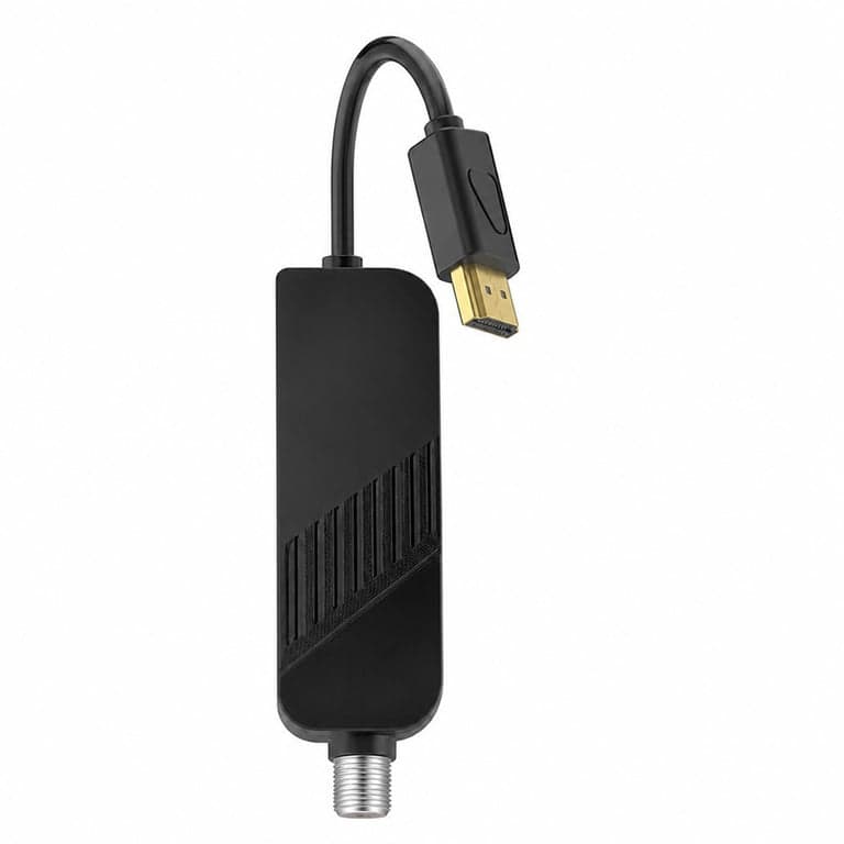 Receptor satelit LEYF DVB-S2 Full HD 1080P HDMI TV Stick — defect, funcționează parțial: nu răspunde la telecomandă (stare: vezi poza a 2-a)