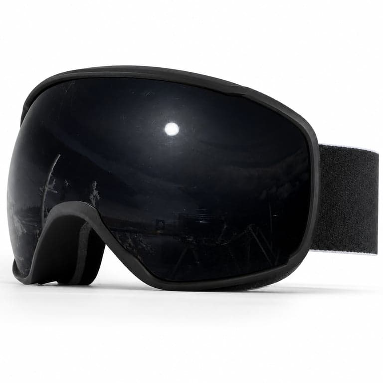 Ochelari de schi și snowboard Odoland pentru adulți - Lentilă cu strat dublu, protecție UV, rezistenți la vânt — micro zgârieturi (stare: vezi a 2-a imagine)