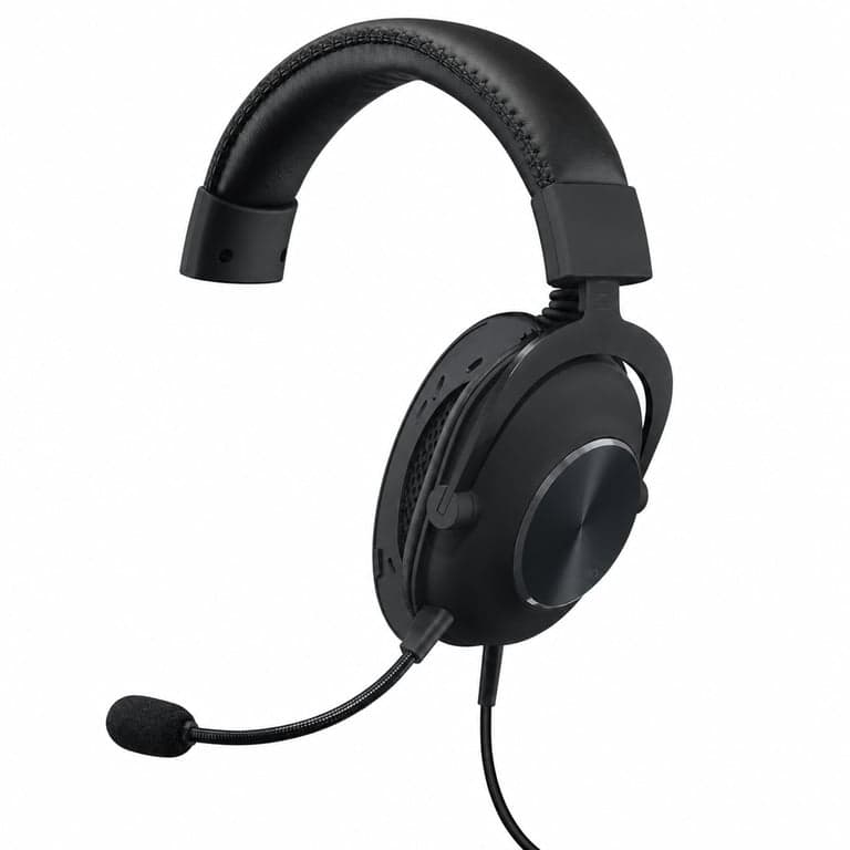 Căști de gaming Logitech G PRO X generația 2 Blue VO!CE DTS 7.1 — defecte, funcționează parțial: casca stângă nu se aude (stare: vezi a 2-a poză)