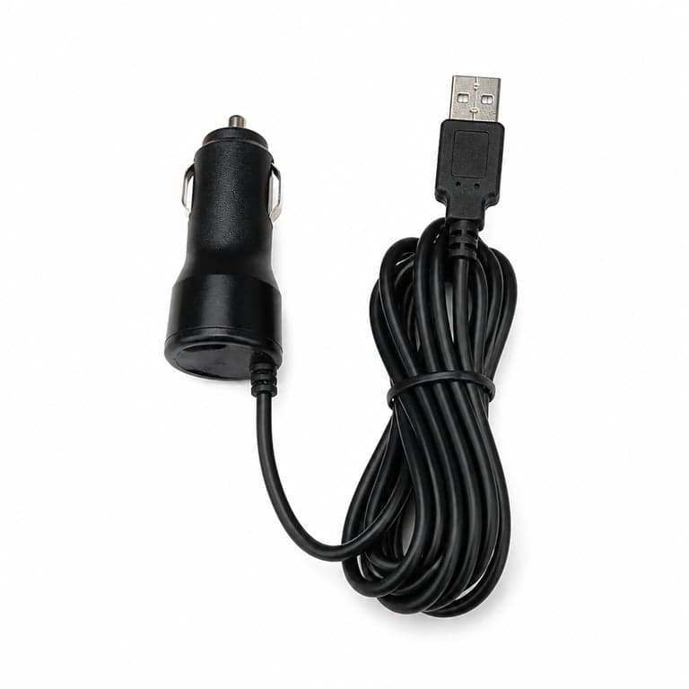 Cameră auto iZEEKER 4K+1080P, Cablu de încărcare auto USB — Accesoriu pentru cameră auto iZEEKER WiFi 6, Cablu de alimentare la bricheta auto