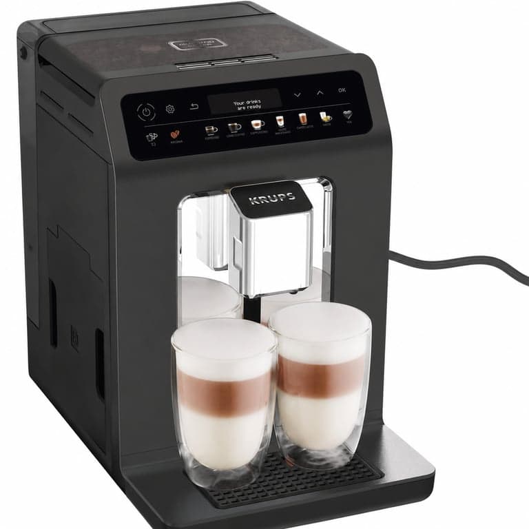 Espressor Automat KRUPS Evidence One EA895N10, 12 băuturi, funcție pentru 2 cești — fără tub pentru lapte (stare: vezi a 2-a imagine)
