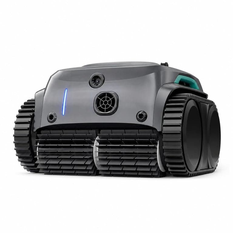 Robot de curățare pentru piscină fără fir WYBOT C2 Vision AI cu baterie — Fără suport pentru aplicație (stare: vezi a 2-a imagine)