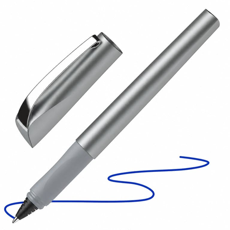 Roller Schneider Ceod Shiny, grosime linie M, cu cerneală albastră, pentru dreptaci și stângaci — Lipsește cerneala din cartuș (stare: vezi imaginea 2)