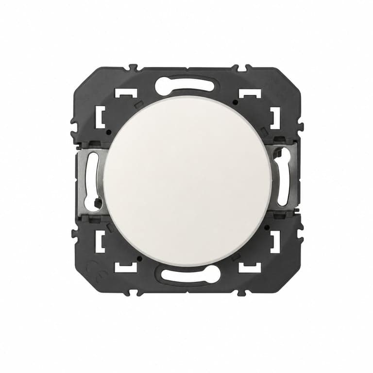 Buton Legrand DOOXIE LEG95204 6A Alb Composable Rapid — defect, funcționează parțial: butonul se apasă greu (stare: vezi poza a 2-a)