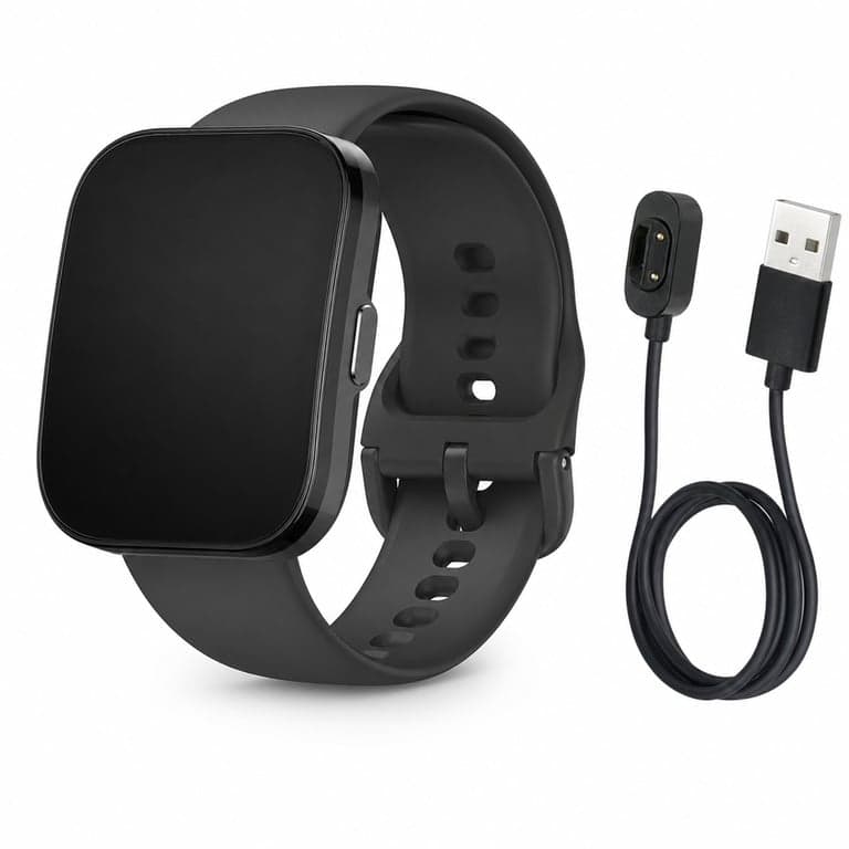 Ceas inteligent Amazfit Bip 5 46 mm, ecran 1,91", apelare Bluetooth — defect, pentru piese: nu pornește / nu funcționează (stare: vezi imaginea 2)