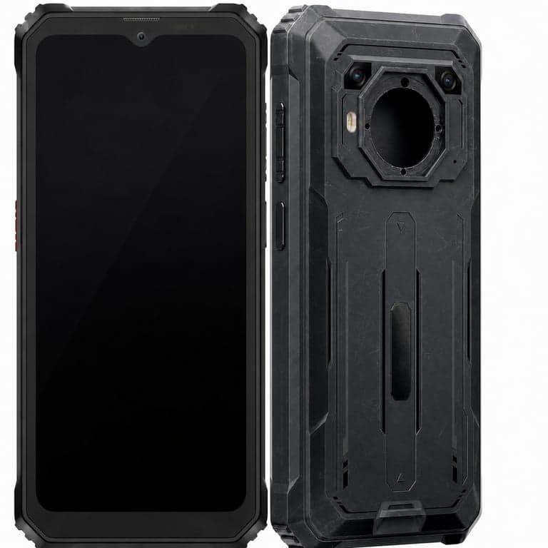 Smartphone outdoor Blackview BV6200 Plus 24GB+128GB 11000mAh — defect, pentru piese: Ecran negru, nu răspunde (stare: vezi a 2-a poză)