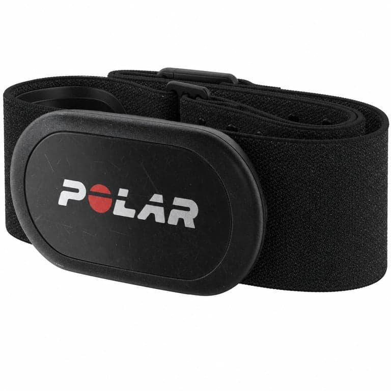 Senzor de monitorizare a ritmului cardiac Polar H10, negru, mărimea M-XXL — Produsul prezintă zgârieturi ușoare și urme de utilizare (stare: vezi imaginea a 2-a)