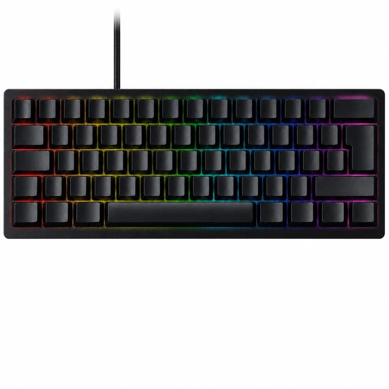 Tastatură de gaming mecanică Razer BlackWidow V3 Mini HyperSpeed — murdărie ușoară sub taste (stare: vezi imaginea 2)