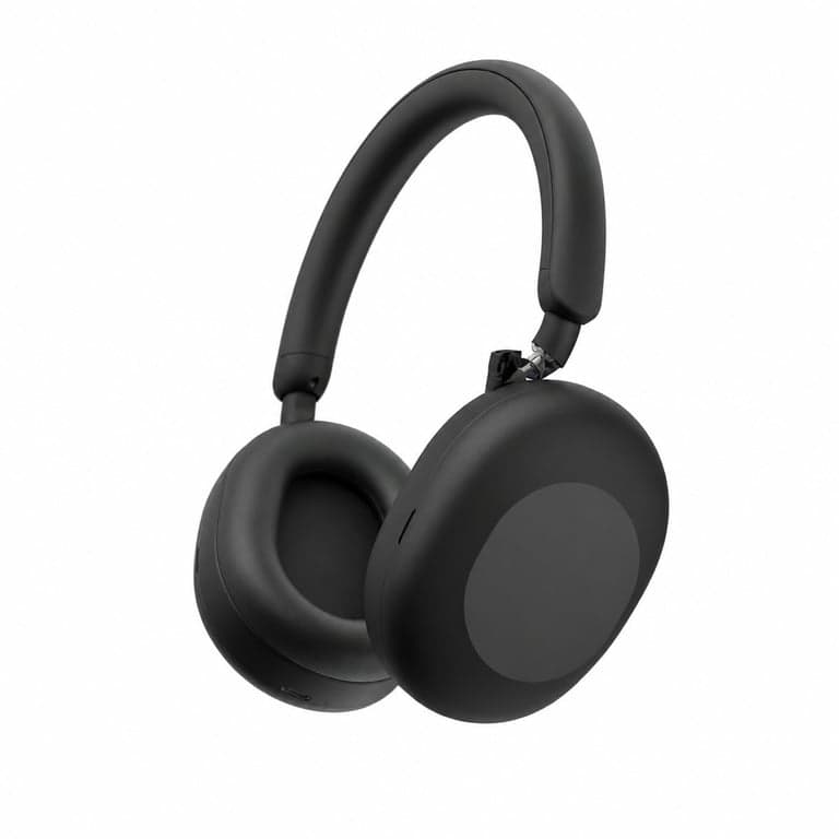 Căști Bluetooth Sony WH-1000XM5 cu anularea zgomotului, negru — defecte, pentru piese/reparații (stare: vezi a doua imagine)