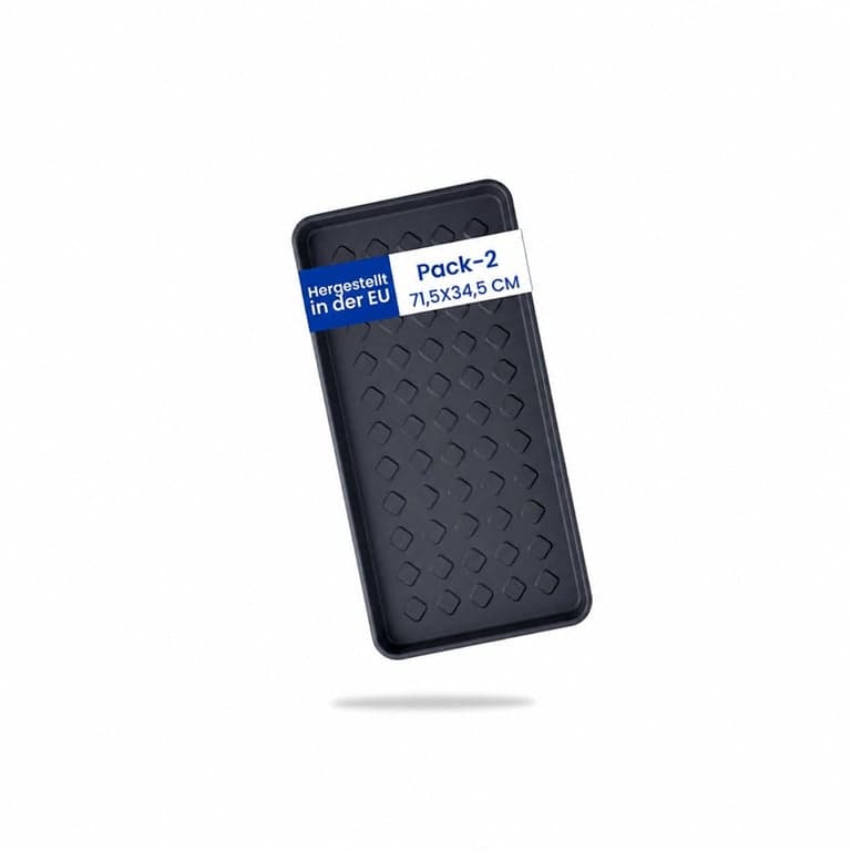 GARDENIX Tăviță de scurgere pentru încălțăminte 71,5x34,5x3 cm, suport din plastic pentru pantofi murdari, pentru utilizare în interior și exterior, 1 buc.