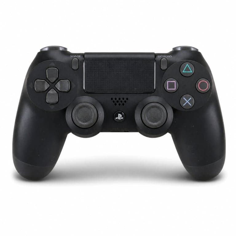 Controller wireless Sony DualShock 4 V2 PS4 negru — defect, nu — defect, pentru piese: nu răspunde la nicio comandă (stare: vezi poza a 2-a)