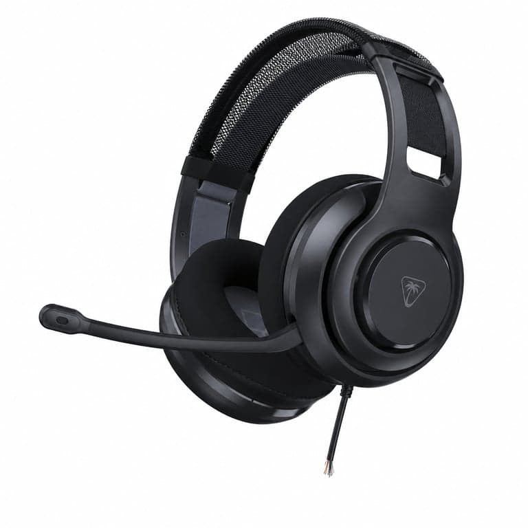 Căști de gaming cu fir Turtle Beach Atlas 200, negre, pentru PC și Xbox — defecte, pentru piese: cablul este rupt (stare: vezi a 2-a imagine)