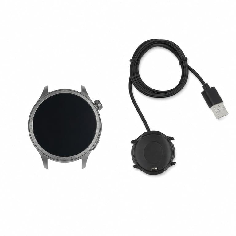 Ceas inteligent Amazfit Balance 46 mm cu plată NFC, GPS, apeluri Bluetooth, baterie de 14 zile, 150 — fără curea (stare: vezi a 2-a poză)