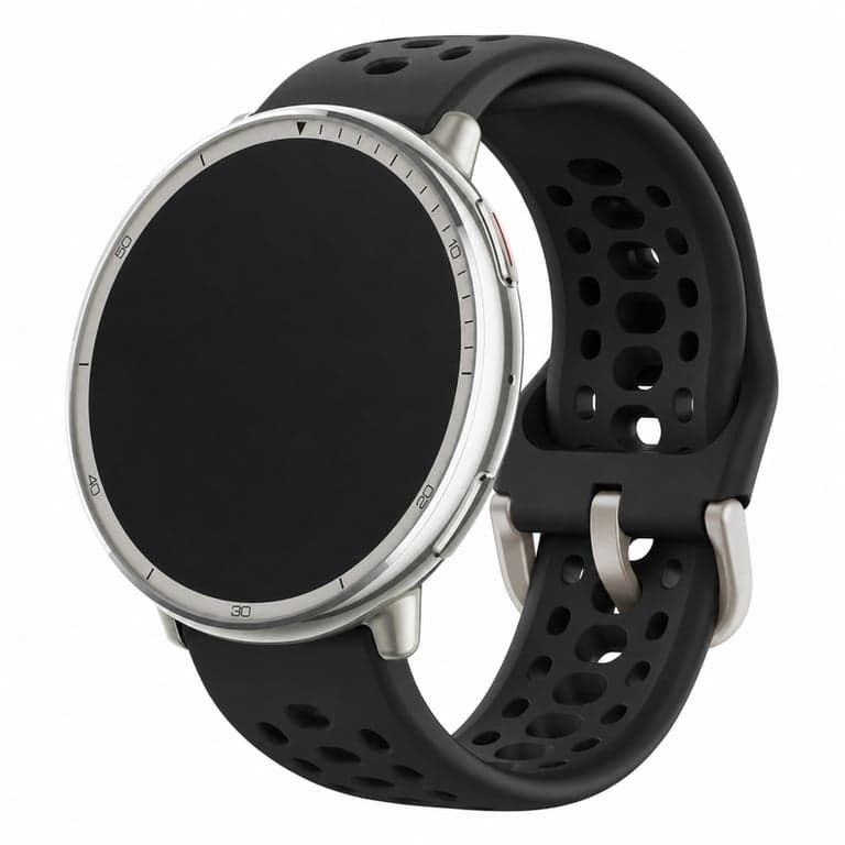 Ceas inteligent Amazfit Active 2 44mm negru, GPS, comandă vocală AI — defect, pentru piese: Nu se încarcă și nu pornește (stare: vezi a 2-a imagine)