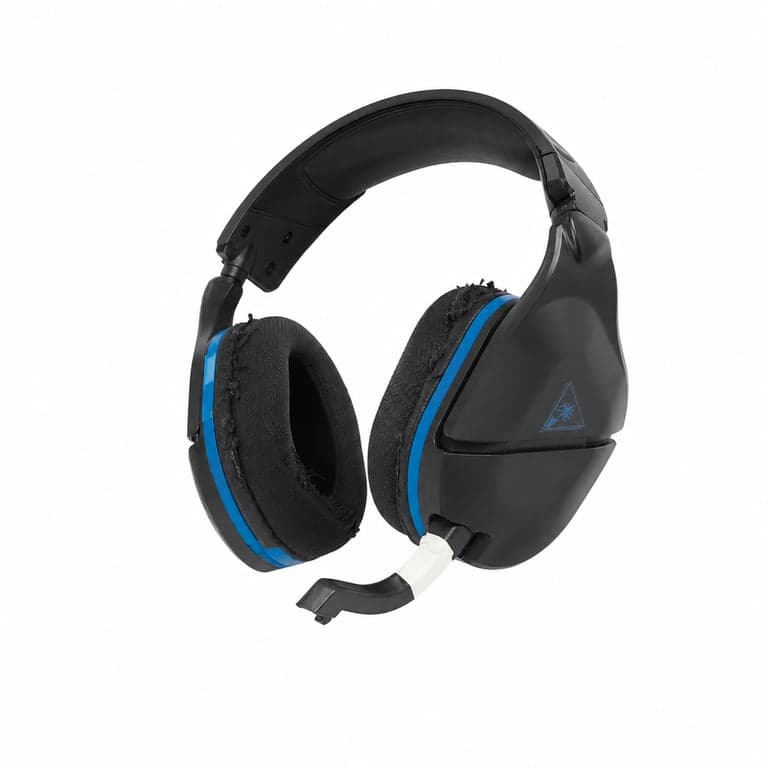 Căști wireless Turtle Beach Stealth 500 — defecte, pentru piese: Nu funcționează, pernițele sunt uzate, iar microfonul (stare: vezi a 2-a poză)