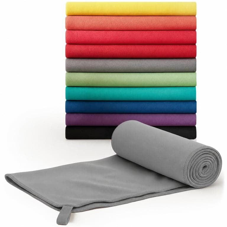 Prosop din microfibră Blumtal 140x70 cm, prosop fitness și de plajă cu uscare rapidă — lipsește husa de transport (stare: vezi a 2-a imagine)