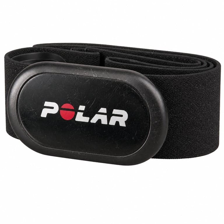 Senzor de ritm cardiac cu bandă toracică Polar H10, Bluetooth și ANT+, negru, M-XXL — Îi lipsesc toate accesoriile (stare: vezi a 2-a imagine)