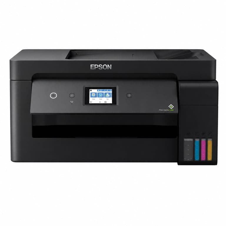 Imprimantă multifuncțională cu jet de cerneală Epson EcoTank ET-15000 A3+ WiFi Duplex Fax ADF — Setul de cerneluri lipsește (stare: vezi a 2-a imagine)