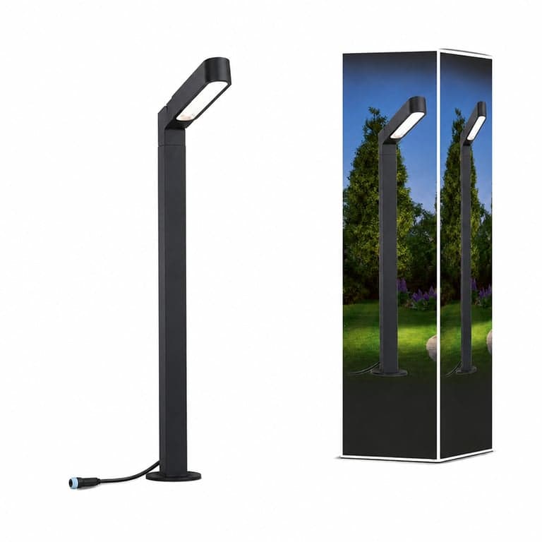 Lampă de exterior LED Paulmann 94547 Plug & Shine Ito — netestată (lampa are un conector special) (stare: vezi a 2-a fotografie)