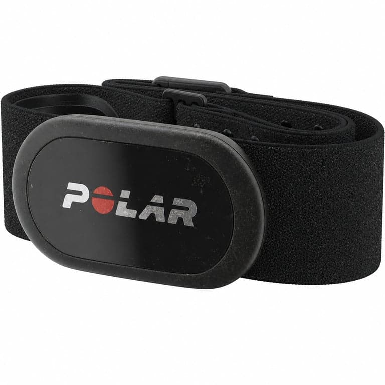 Senzor de monitorizare a ritmului cardiac Polar H10 cu conectivitate Bluetooth și ANT+, negru — Urme de uzură pe produs (stare: vezi a 2-a imagine)