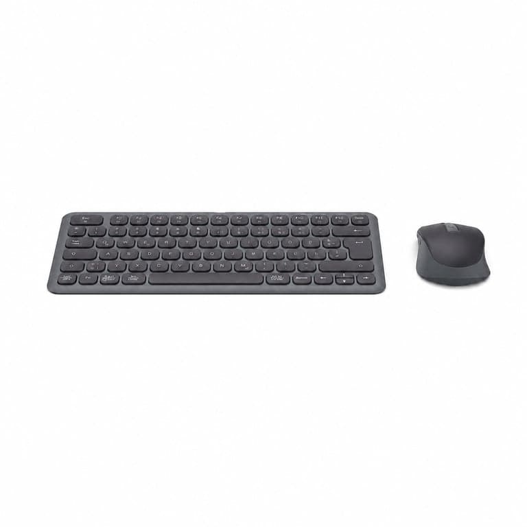 Set tastatură și mouse wireless Hama Multi Device Bluetooth negru — FĂRĂ STICK - DOAR BLUETOOTH (stare: vezi poza a 2-a)
