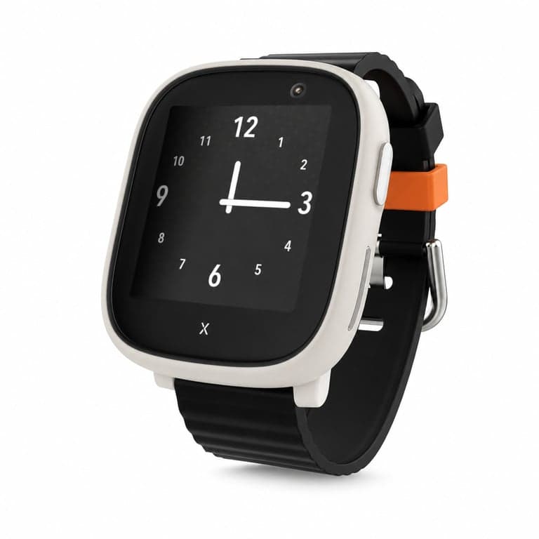 Ceas inteligent pentru copii Deutsche Telekom Xplora X6 Play, eSIM, GPS, buton SOS, culoare negru, utilizat — Lipsește cablul de încărcare (stare: vezi imaginea nr. 2)