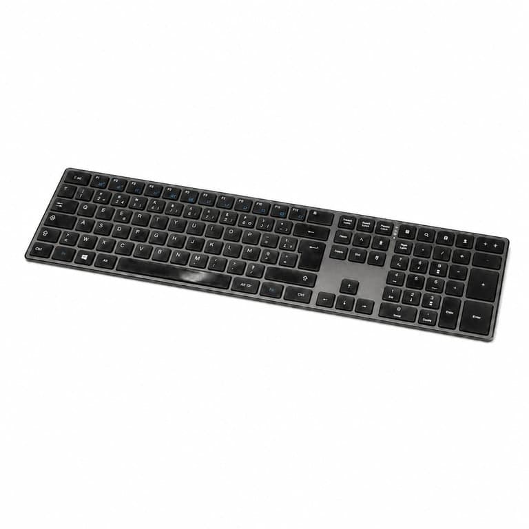 Tastatură Amazon Basics, layout FR – din set, fără mouse și receptor USB — urme de utilizare pe tastatură (stare: vezi imaginea 2)