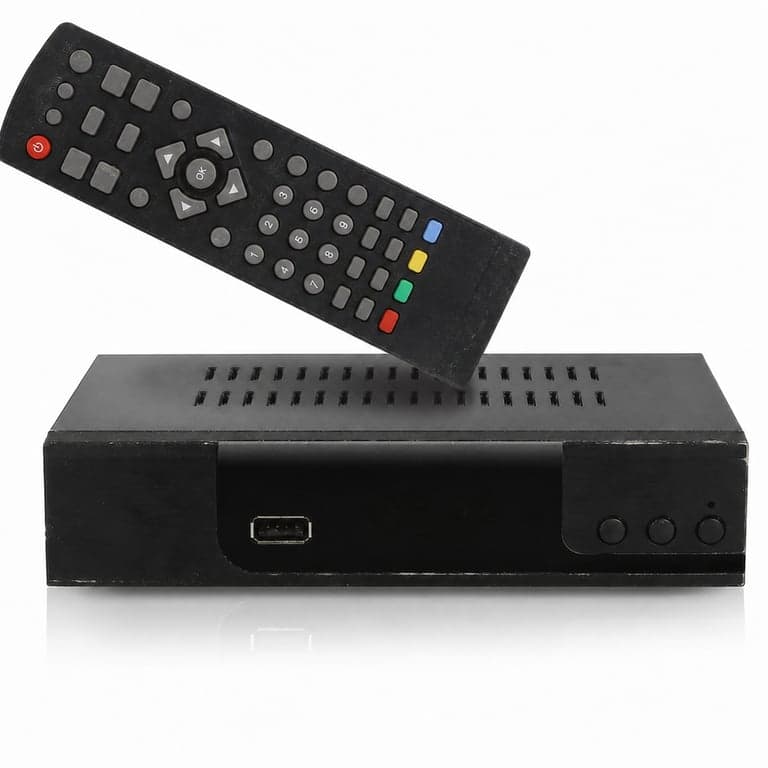 Receptor digital DVB-C HD-line, set-top box pentru cablu, HDTV, HDMI, SCART, USB 2.0 — Urme de utilizare pe aparat (stare: vezi a doua imagine)