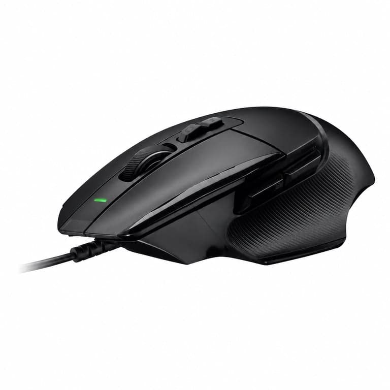 Mouse de gaming cu fir Logitech G G502 X, senzor HERO 25K, switch-uri LIGHTFORCE, negru — defect, funcționează parțial (stare: vezi a 2-a imagine)