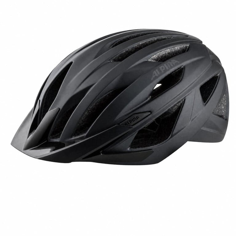 Cască de ciclism ALPINA Delft MIPS pentru adulți, negru mat, 58-63 cm — Cureaua de fixare nu este ruptă (stare: vezi a 2-a poză)