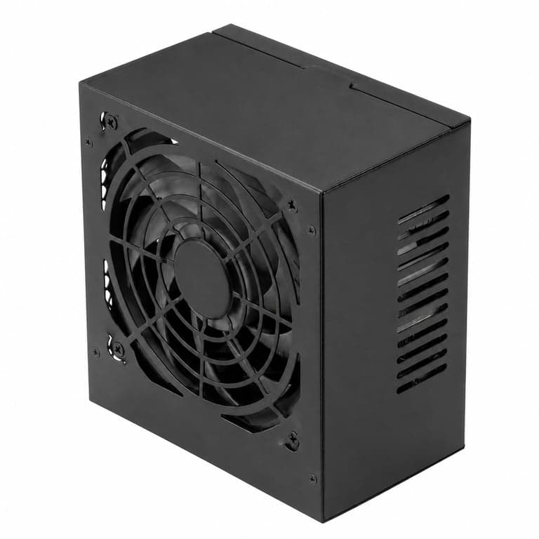 Sursă de alimentare Tacens Anima APIII600 ATX 600W 85% Bronze cu ventilator de 120 mm negru - cablu de alimentare — Cablul de alimentare lipsește (stare: vezi poza 2)