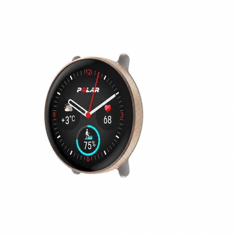 Ceas inteligent de fitness Polar Ignite 3 GPS, fără curea, culoarea Greige/Auriu, mărime S-L — Produsul nu include curea (stare: vezi a 2-a imagine)