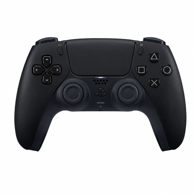 Controller wireless Sony PlayStation 5 DualSense, culoarea Midnight Black, gamepad PS5, fără cablu de încărcare, ambalaj incomplet