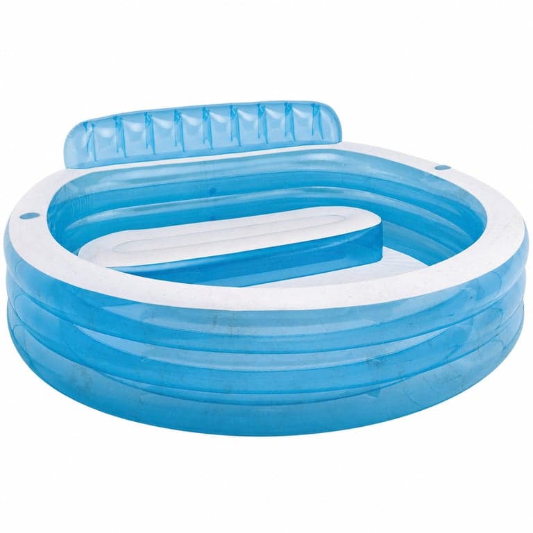 Piscină gonflabilă Intex 57190NP Swim Center Family Lounge cu scaun — Produsul prezintă urme de utilizare (stare: vezi a 2-a imagine)