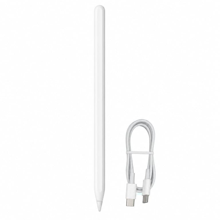 Stylus Apple Pencil Pro pentru iPad, sensibil la presiune și înclinare — defect, pentru piese: creionul nu se încarcă (stare: vezi a 2-a imagine)