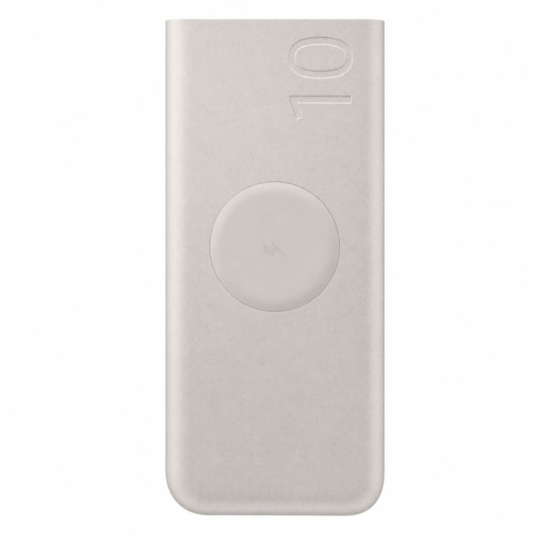 Baterie externă Samsung cu inducție 10 000 mAh 25W, încărcare rapidă wireless — fără cablu de încărcare USB-C la USB-C (stare: vezi a 2-a imagine)