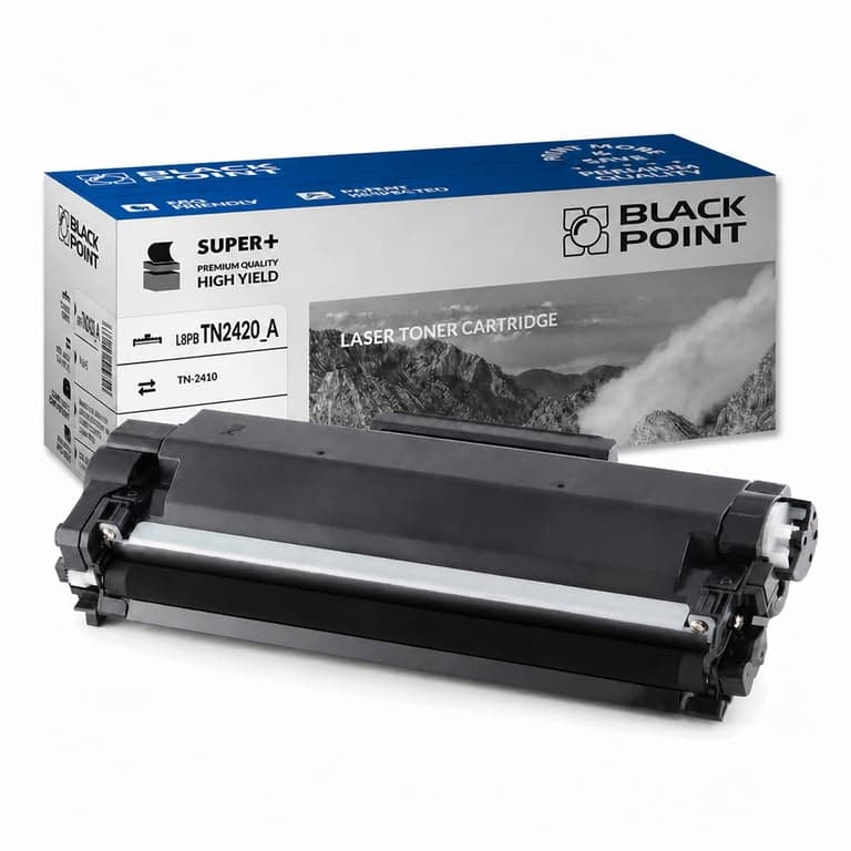 Cartuș toner laser premium Black Point LBPB TN2420 A Super+, negru, compatibil cu Brother HL-L2350DW, MFC-L2710DW, DCP-L2530DW, 1 buc. (TN-2420)