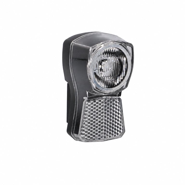 Far față pentru bicicletă Fischer LED 45/20 Lux, cu acumulator și încărcare USB, fără cablu de încărcare USB (stare: vezi a 2-a imagine)