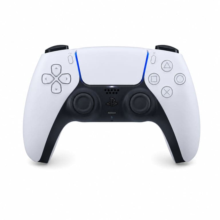 Controller wireless Sony DualSense pentru PS5 alb - Defect — defect, funcționează parțial: joystick-ul stâng are drift (stare: vezi a 2-a imagine)