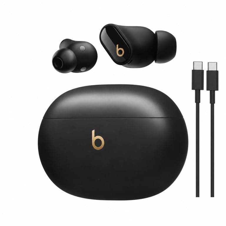 Căști Beats Studio Buds+ True Wireless cu anulare a zgomotului — defecte, funcționează parțial: eroare cod PIN, nu se pot împerechea (stare: vezi a 2-a imagine)